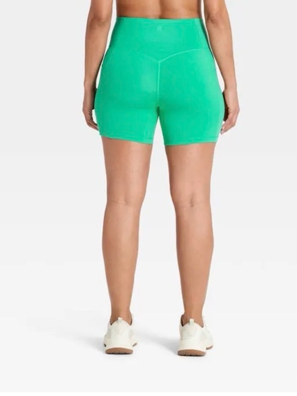 all in motion Teal Green High-Rise Bike Shorts with Side Pocket xxl - Picture 2 of 5